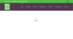 Desktop Screenshot of executivesigns.com